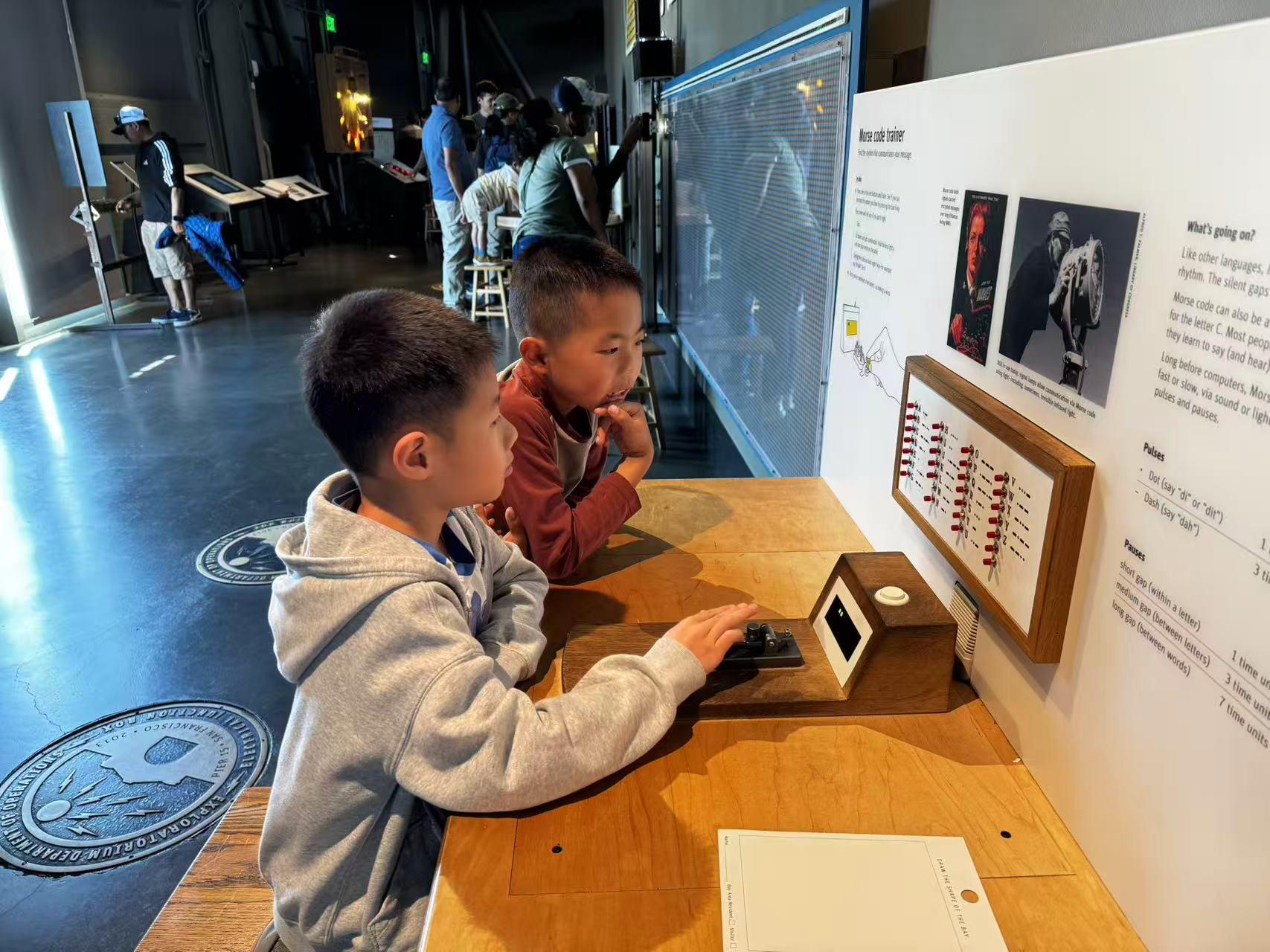Exploratorium exhibit
